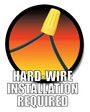hard-wire installation required