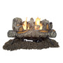 Comfort Glow GLD2460T Propane (LP) or Natural Gas(NG)  Vent Free 24 in. Black Forest Log Set, 30,000 BTUs