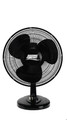 front image of Seasons Comfort 16 inch black tabletop oscillating fan