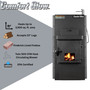 image of specs of a wood burning furnace