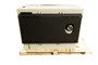 back image of wall mounted direct vent pellet stove