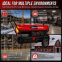 image of 220,000 btu Reddy Heater kerosene forced air heater showing ideal environments this heater can be used in