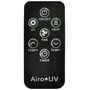6 button black remote control