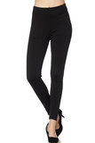 Fleece Lined Solid Leggings