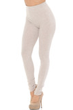 Comfy Heathered High Waisted Leggings