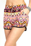 Buttery Smooth Pink Desert Tribal Dolphin Shorts