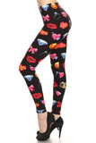 Buttery Smooth Sassy Emoji Plus Size Leggings