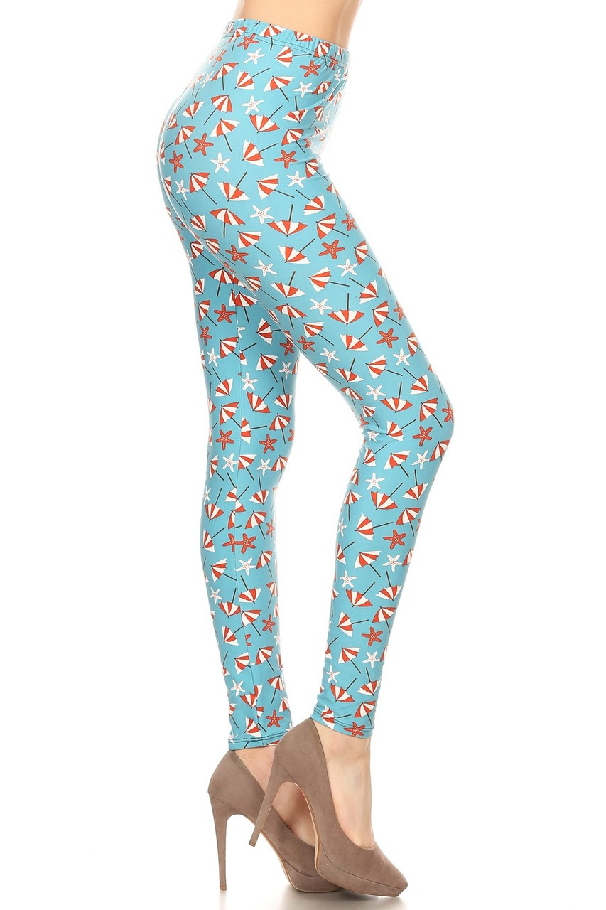 Wholesale Buttery Smooth Umbrellas and Starfish Leggings