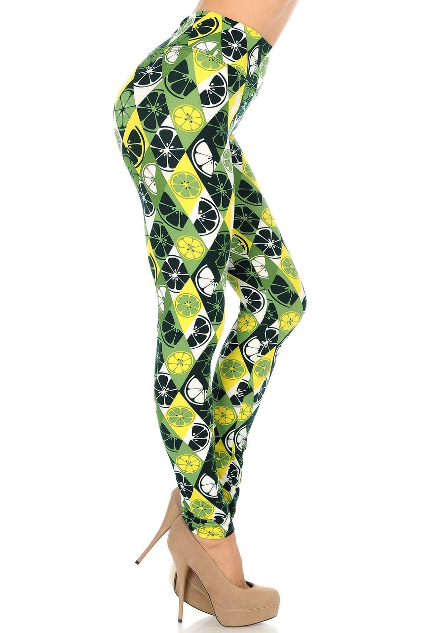 Buttery Smooth Luck of the Irish Lime High Waisted Leggings