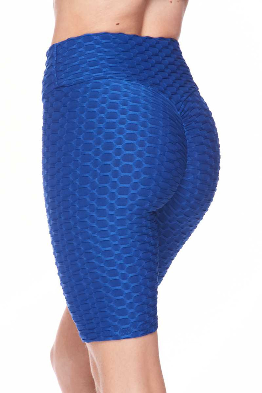 Scrunch Butt Textured High Waisted Leggings