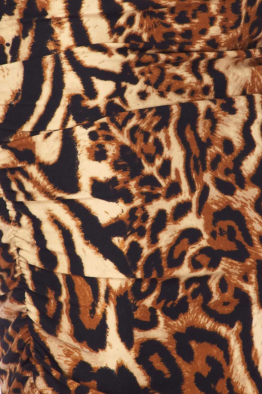 Buttery Smooth Predator Leopard Pencil Skirt