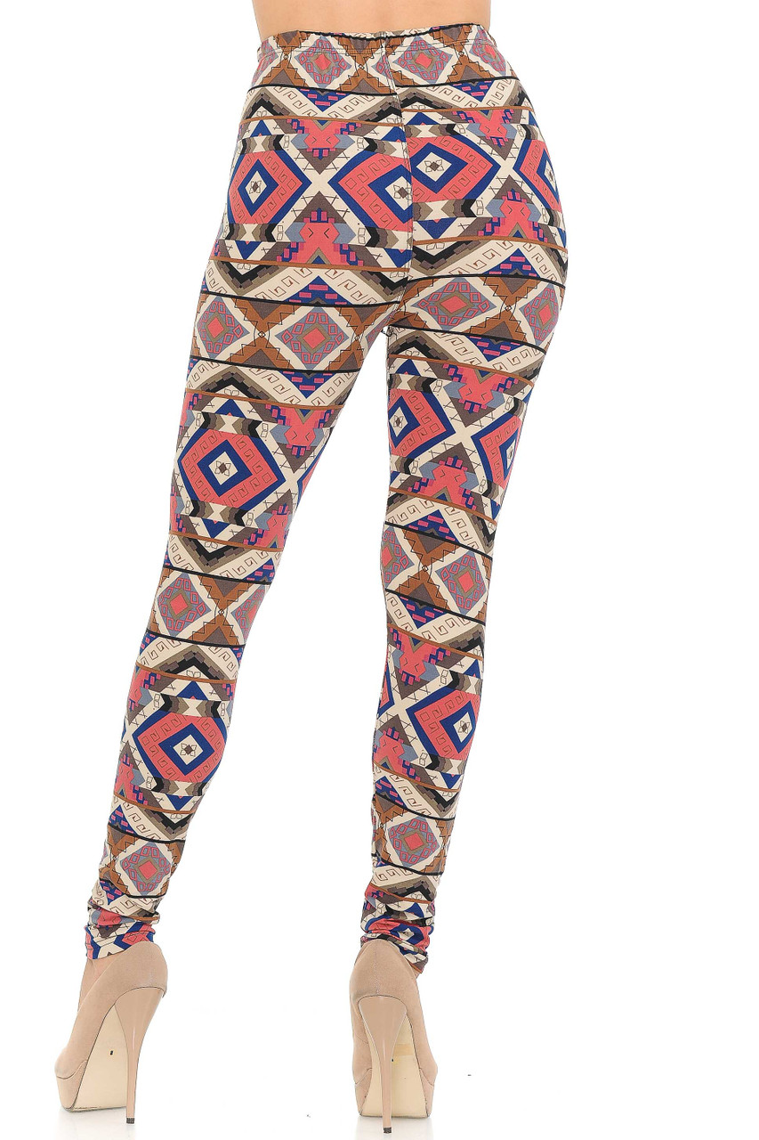 Buttery Soft Inflection Tribal Leggings