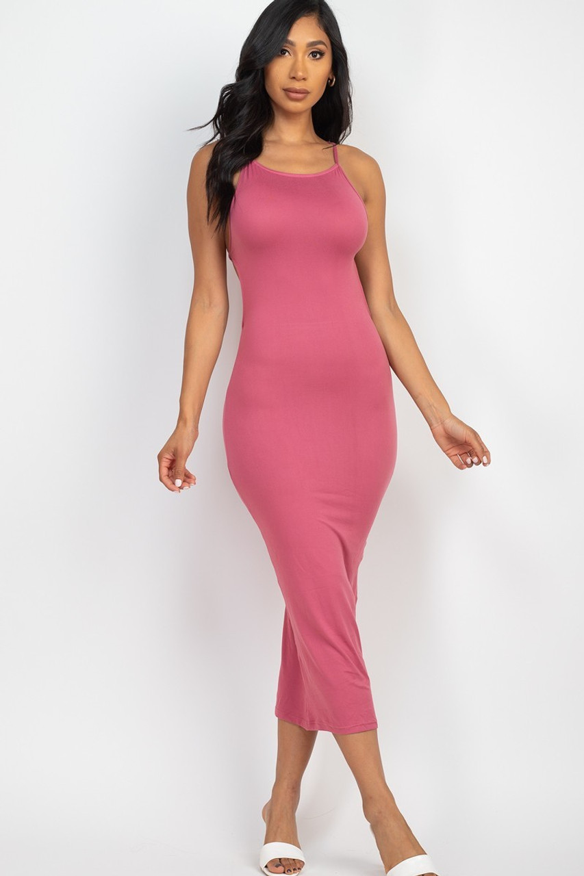 Ella Lace Maxi Dress - Mauve, Fashion Nova, Dresses