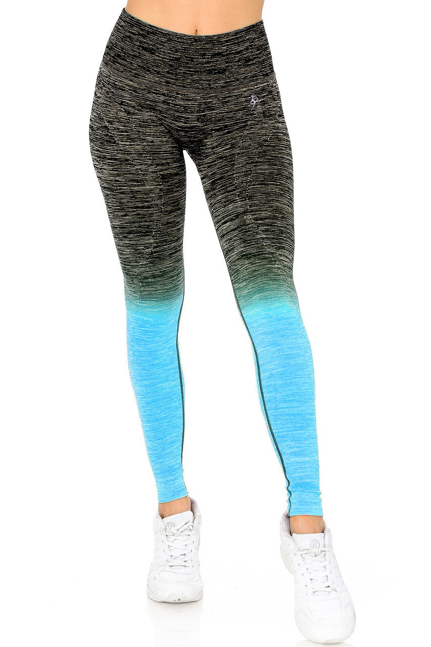 Colorful Abstract Rainbow Printed Workout Leggings - Queerks™