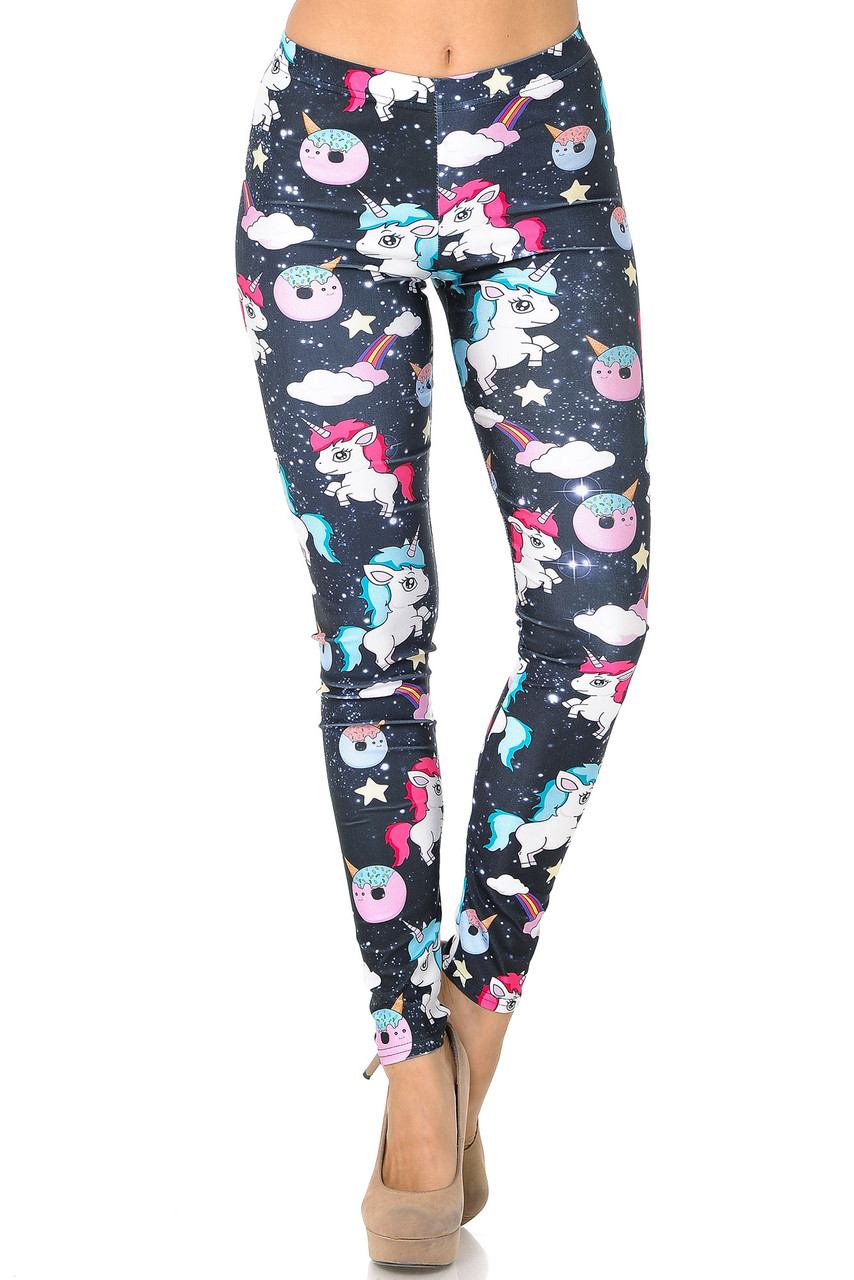 Unicorn, High Waisted Leggings