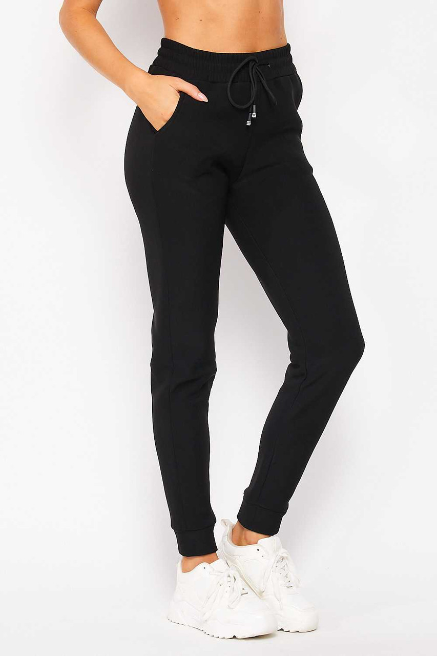 Scuba Fur Lined Jogger with Drawstring