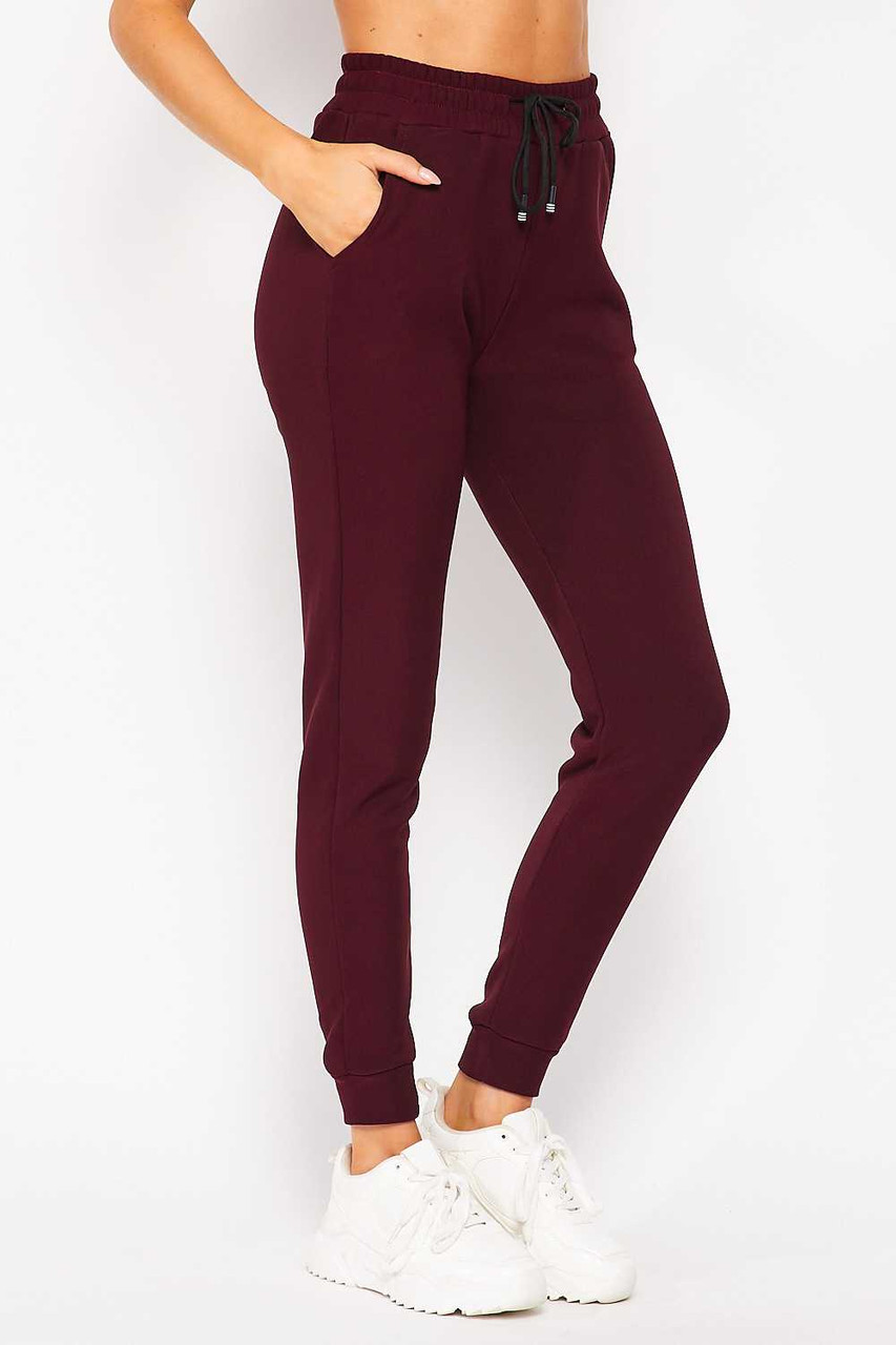 Scuba Fur Lined Jogger with Drawstring