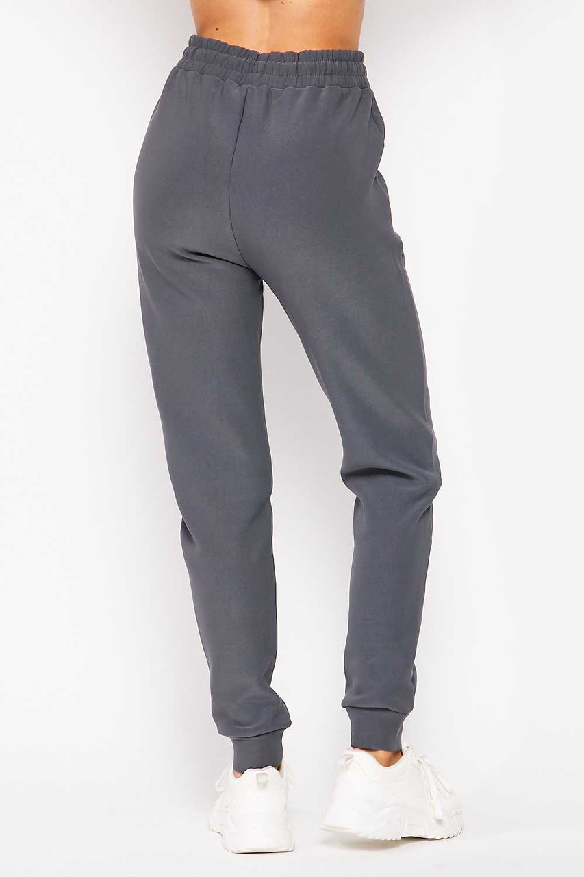 Scuba Fur Lined Jogger with Drawstring