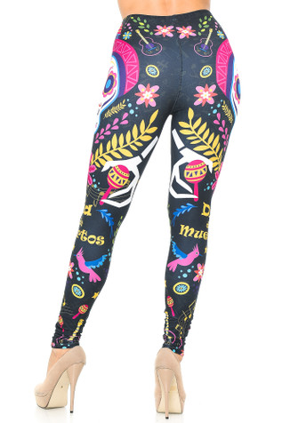 Evolution and creation Cropped Skull Leggings Size M - $20 - From