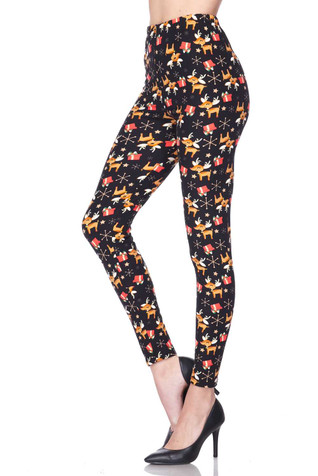 Plus Size Christmas Leggings