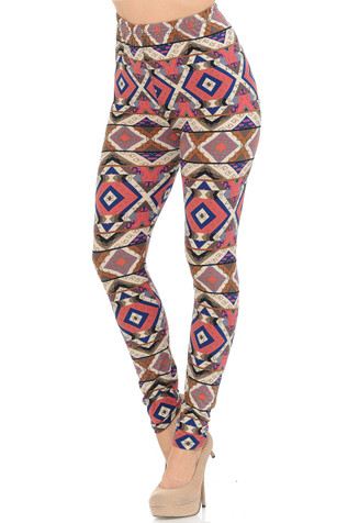 JDEFEG Yoga Pants Short Length Women Women Tribal Style Printed