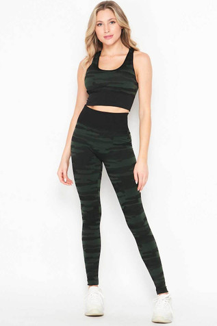 Ready For It Camo Leggings Set