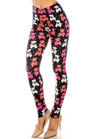 Buy Wholesale China Women's Sugar Skull Printed Leggings Brushed Buttery  Soft Ankle Length Tights & Women's Printed Leggings at USD 6.5