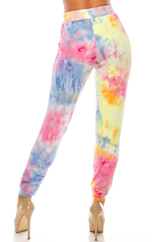 Leggings Depot Tie-Dye High Waist Cropped Leggings - The Little