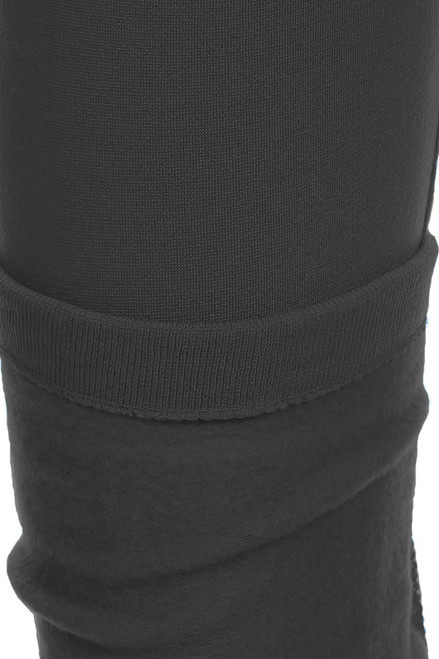 Banded High Waist Fleece Lined Leggings - Plus Size | World of Leggings