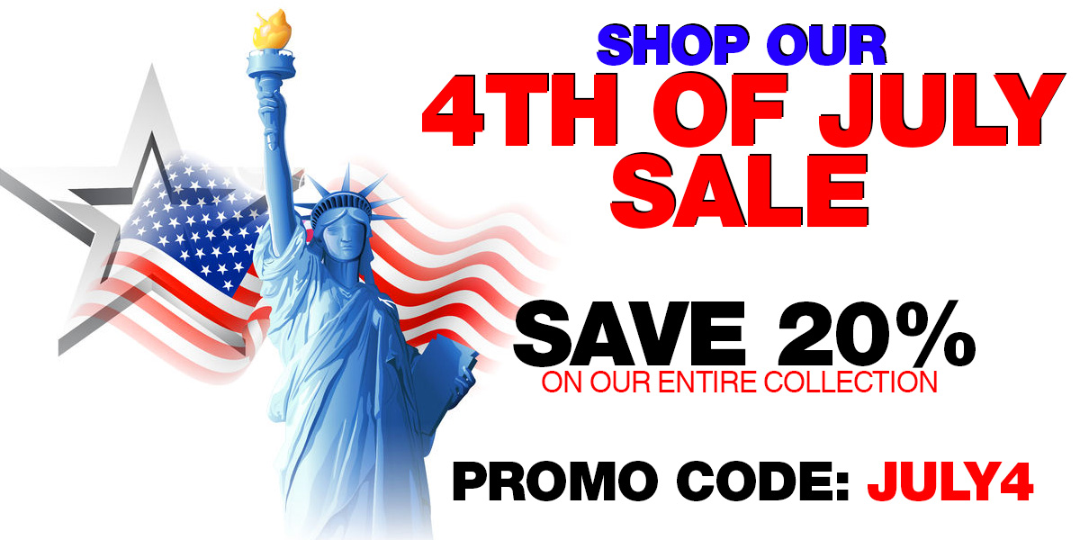 Shop Our 4th of July Sale Event Promo Code: JULY4