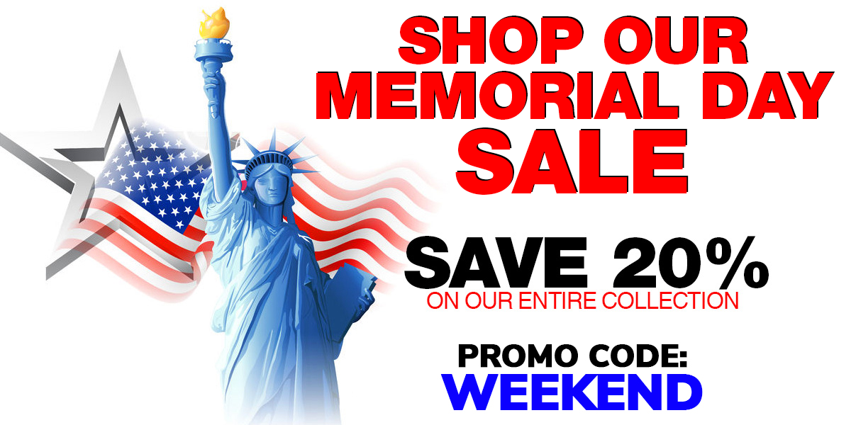 Shop Our Memorial Day Sale Event Promo Code WEEKEND