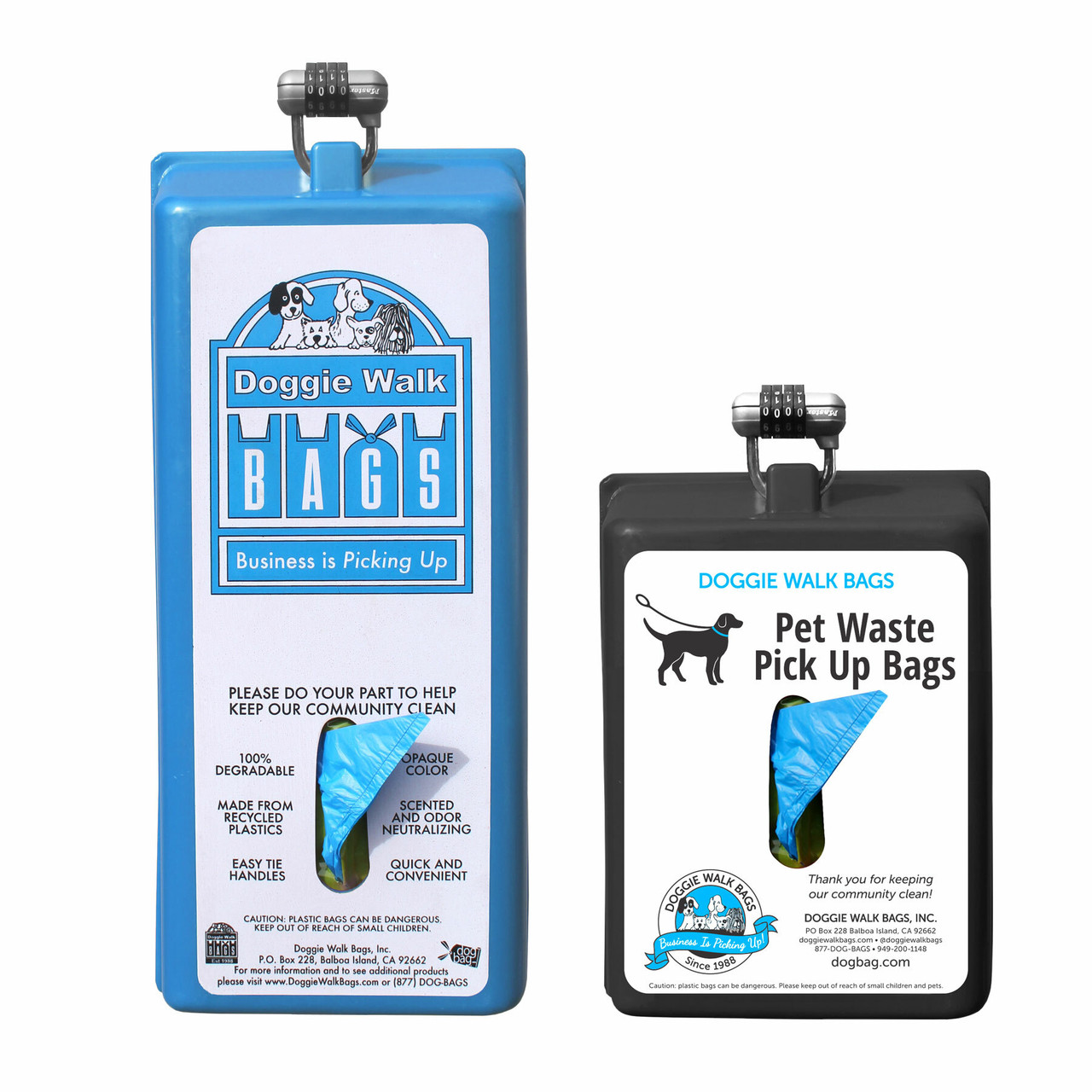 The Foggy Dog Waste Bag Holder - Indigo Crosses – Decker's Dog + Cat