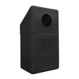 black can for dog station