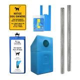 DOG WASTE STATION—ROLL BAG