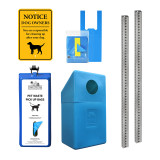 DOG WASTE STATION—ROLL BAG