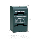 Aluminum Jumbo Tie-Handle Bag Dispenser