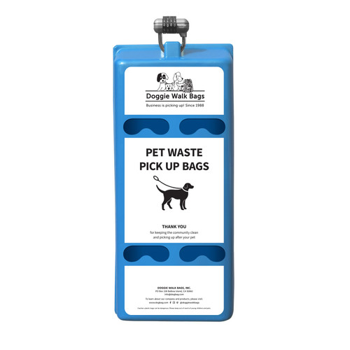 Dog Waste Bag Dispenser Large- 4 Roll