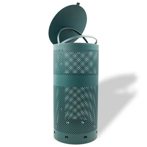 Aluminum  Waste Can - Round