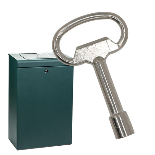 Replacement Socket Key for  Locking Waste Can