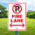 12"x 18" Aluminum Sign: No Parking Fire Lane