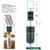Aluminum Low Profile Dog Waste Station - Meets ADA Requirements