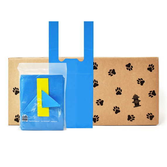 tie handle waste bags  70 per packet