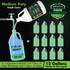 Mix 118 oz. of water with 10 oz. of Zero Waste USA® Odor Eliminator for Medium Duty applications. Cost per ready to use liquid is less than $5.50 a gallon.