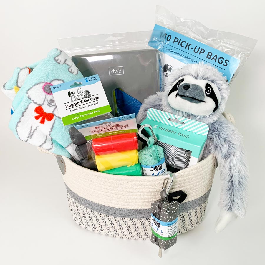 Basket of product donations