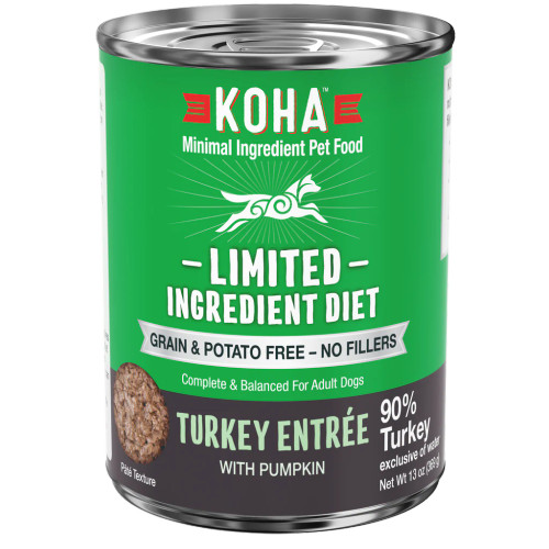 Koha Limited Ingredient Diet Turkey Entrée Canned Dog Food
