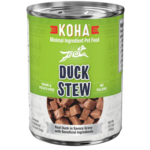 Koha Minimal Ingredient Duck Stew Canned Dog Food