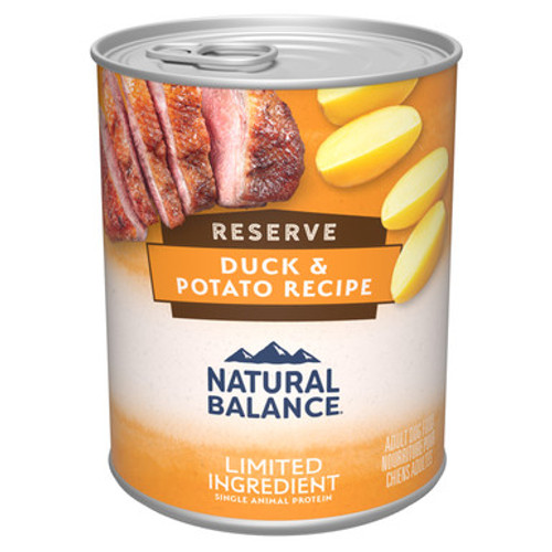 Natural Balance L.I.D. Limited Ingredient Diets Grain Free Duck & Potato Formula Canned Dog Food