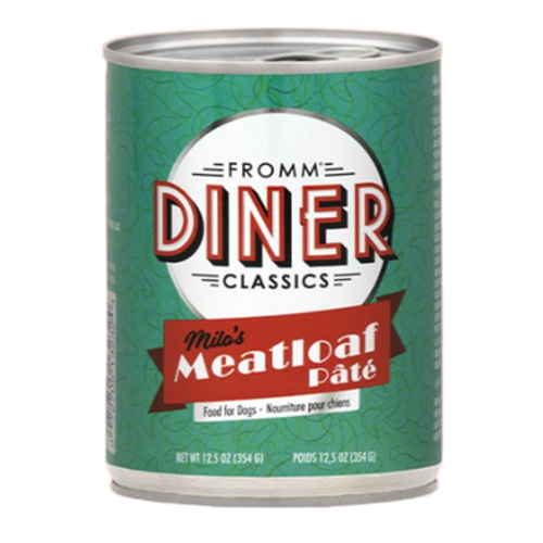 Fromm Diner Classics Milo's Meatloaf Pate Canned Dog Food