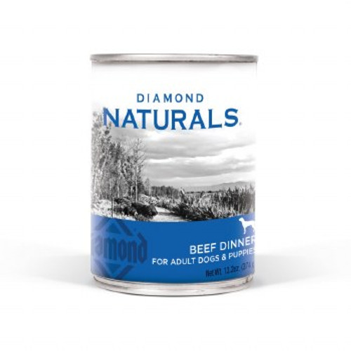 Diamond Naturals Beef Dinner Can Dog