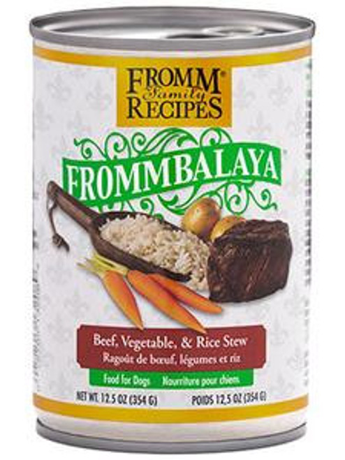 Fromm Balaya Beef, Vegetable, & Rice Stew Canned Dog Food